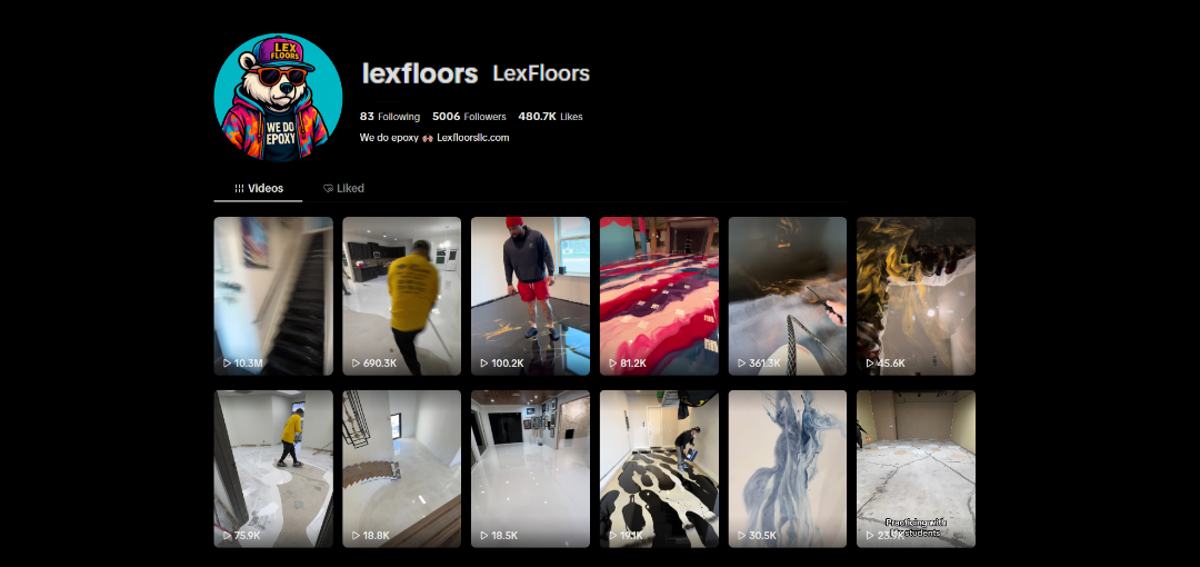 Follow Lex Floors on TikTok